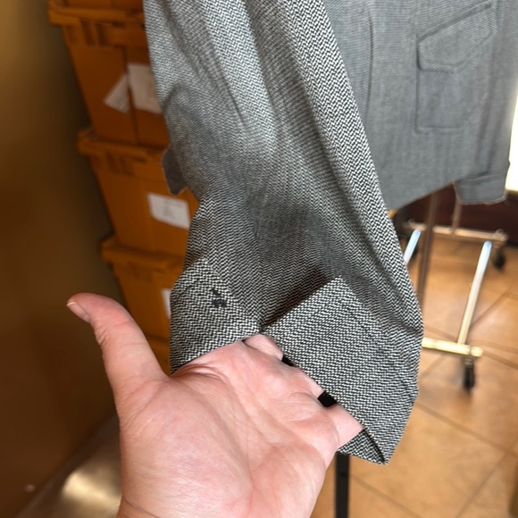 AK Anne Klein Gray Jacket Size 14P - Picture 3 of 10